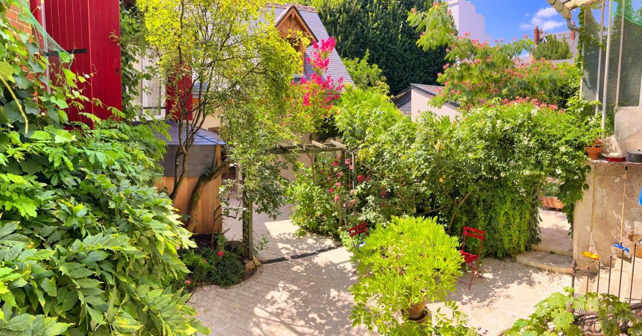 Le Jardin Du Vendome Hotel Tours Bagian luar foto